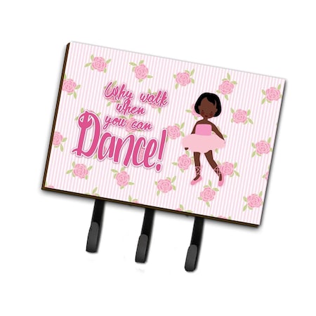 Carolines Treasures Ballet African American Short Hair Leash or Key Holder BB5384TH68